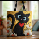 MALA FEITA À MÃO - O GATO PRETO E AS SETE CORUJAS