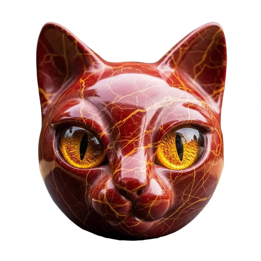 Gato - Escultura Luxuosa e Mística