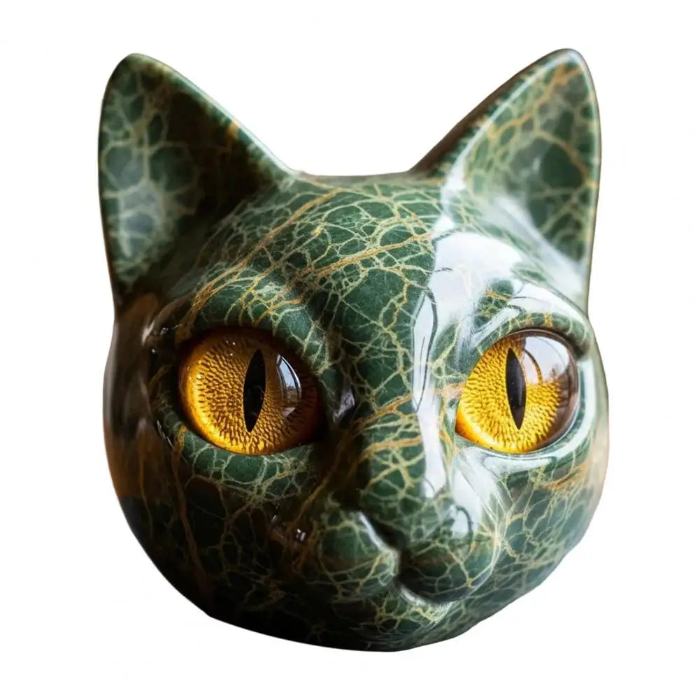 Gato - Escultura Luxuosa e Mística
